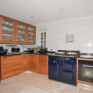 Well–appointed kitchen