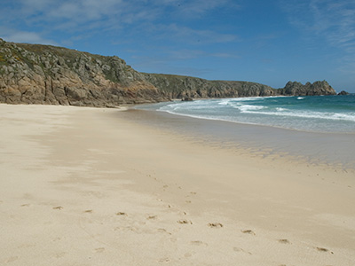 Porthcurno from the Minack Theatre